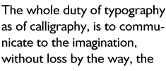 Gill Sans Specimen